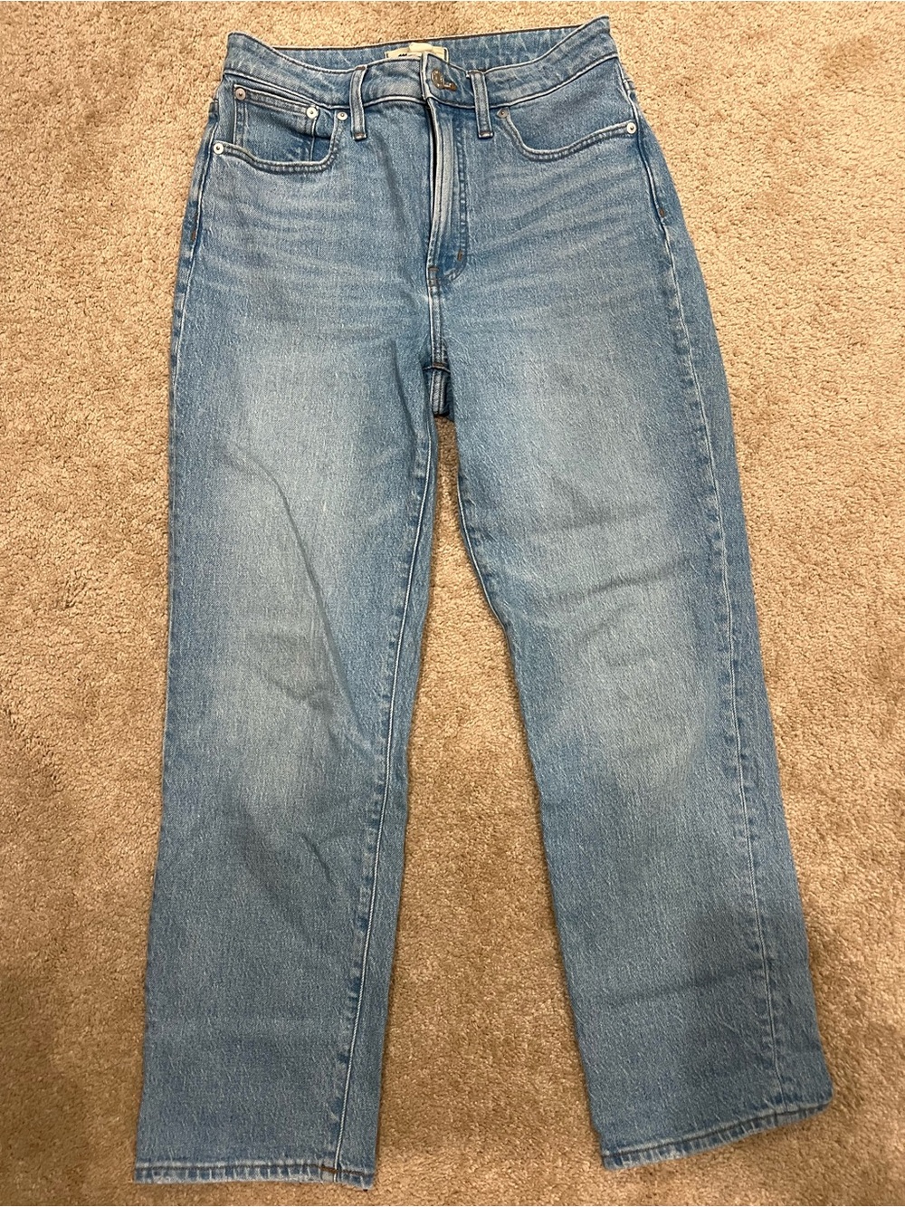 Madewell Curvy Perfect Vintage Straight Jean